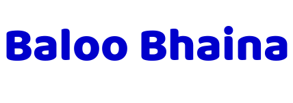 Baloo Bhaina font